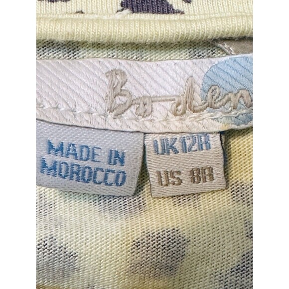 Boden Women Adelaide Size 8R Mini Dress Two Tone Boho Festival Button Detail - Picture 12 of 13